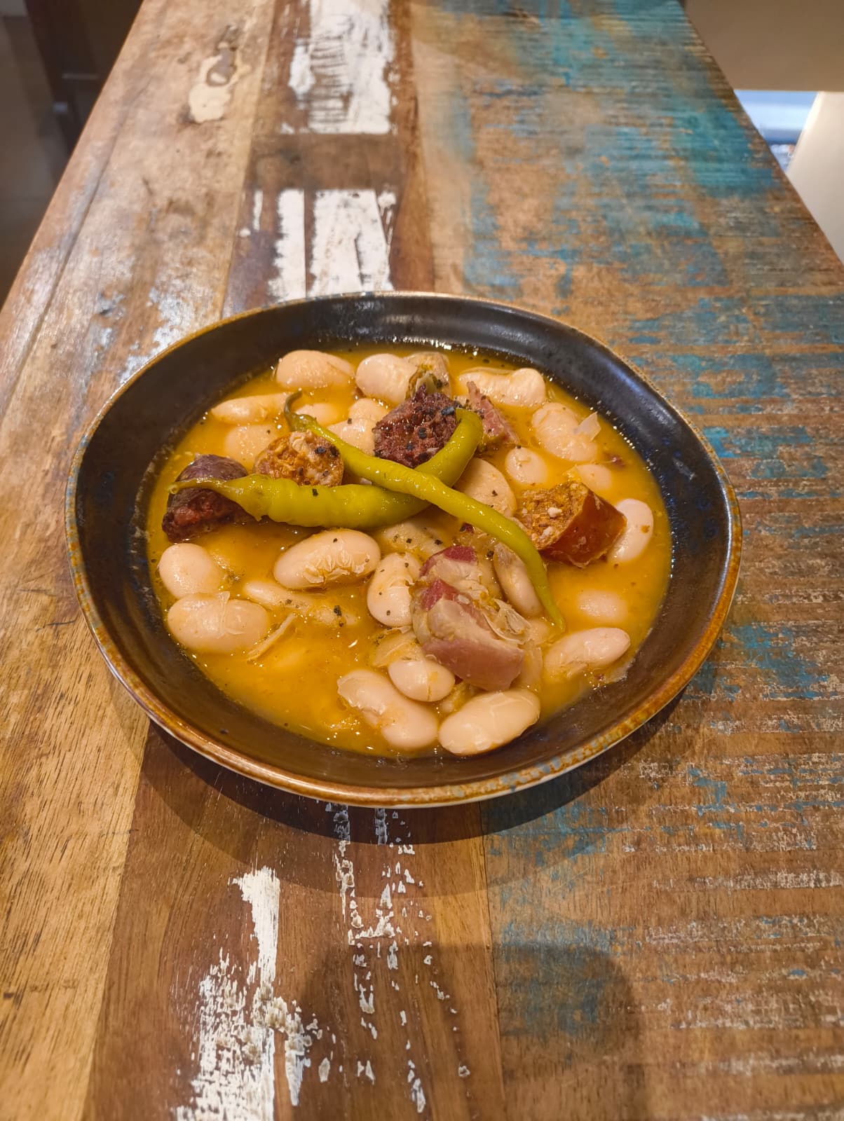 Judiones con matanza